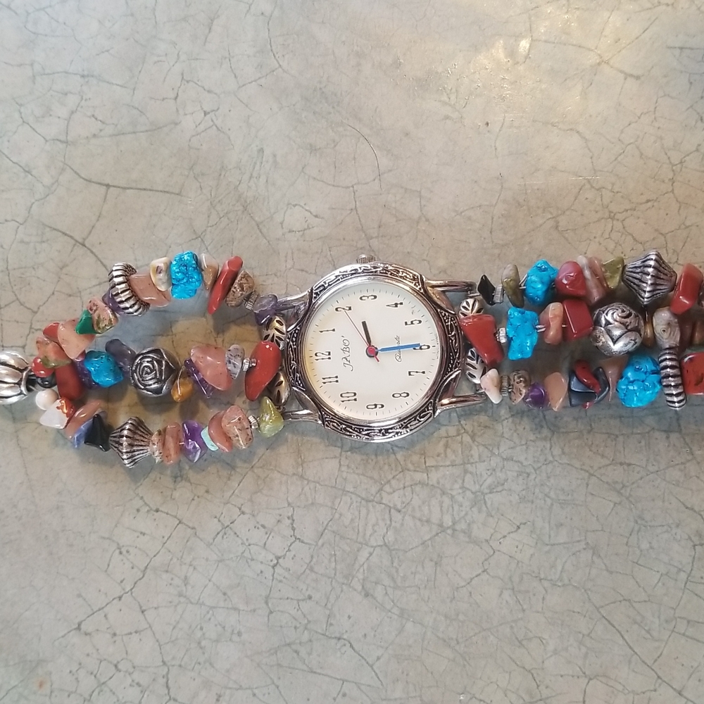 JABO GEM STONE TOGGLE WATCH